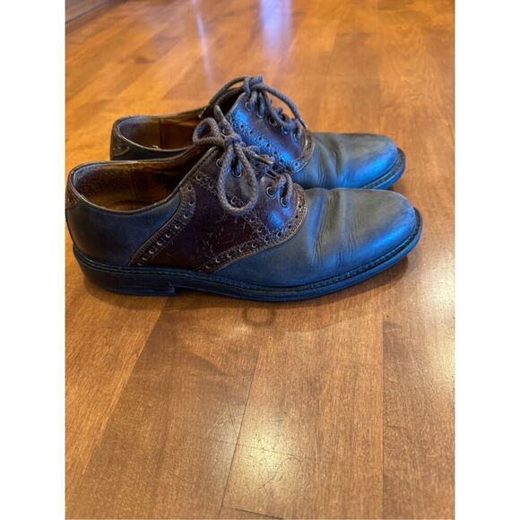 Men’s leather Johnston and Murphy shoes - Picture 1 of 7